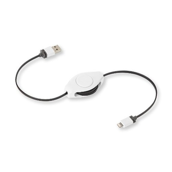 ReTrak EULTUSBWT 1m USB A Lightning White USB cable