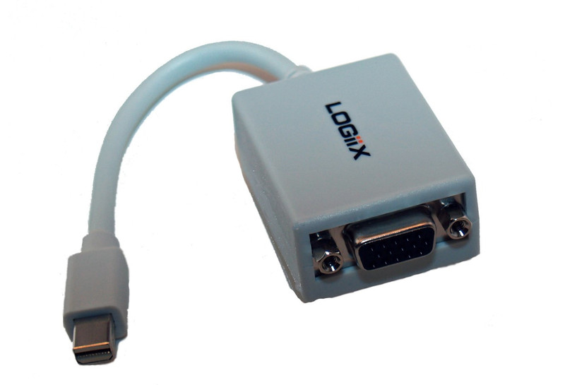 Logiix LGX-10117 Mini DisplayPort VGA Weiß Kabelschnittstellen-/adapter