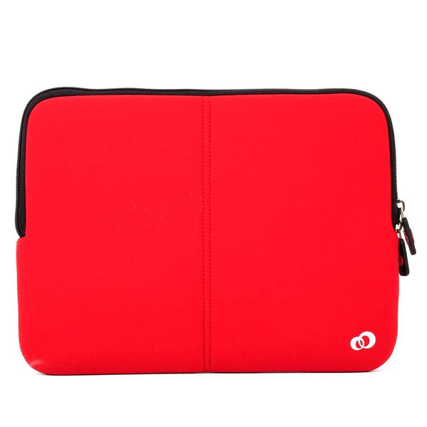 Kroo ND13FTR1 13.3Zoll Sleeve case Schwarz, Rot Notebooktasche