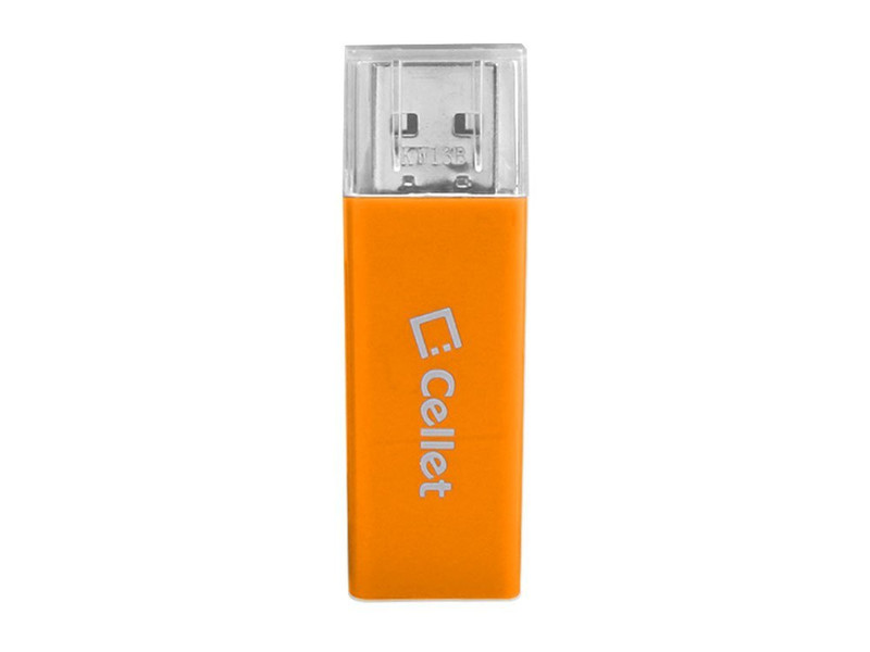Cellet 322991 USB 2.0 Type-A Оранжевый USB флеш накопитель