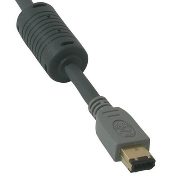 C2G 3m Ultima IEEE-1394 Firewire® Cable 6-pin/6-pin 3м Серый FireWire кабель