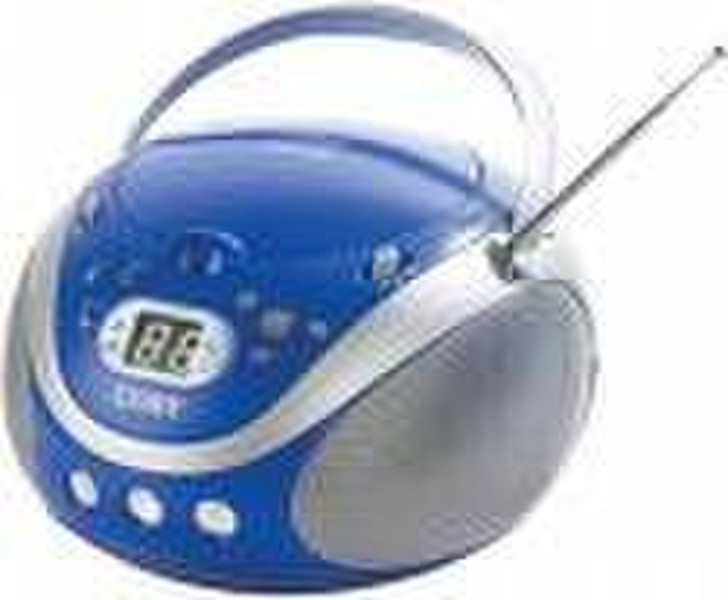 Coby Portable CD Player Portable CD player Blue,Silver