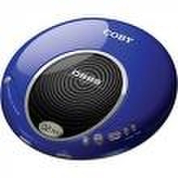Coby Slim Personal CD Player Personal CD player Blue