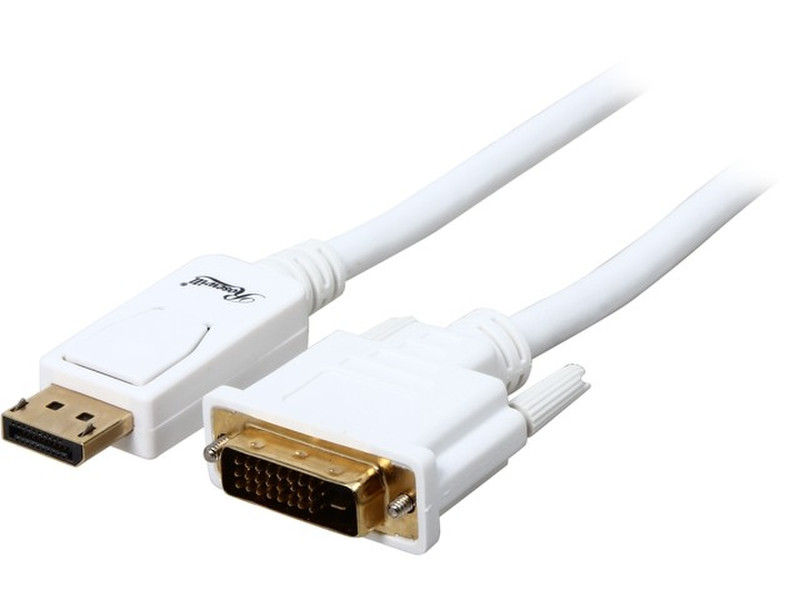 Rosewill RCDC-14006 1.8м DisplayPort DVI Белый адаптер для видео кабеля