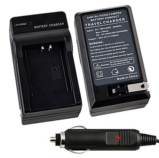 eForCity BCANNB11LCS1 Auto/Indoor Black battery charger