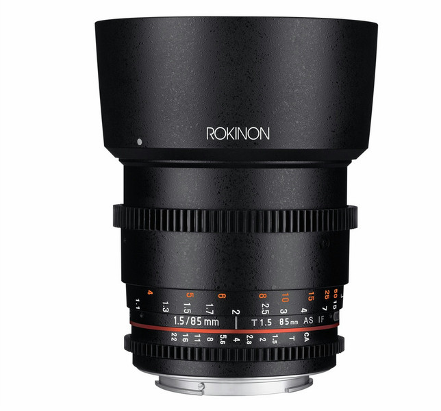 ROKINON Cine DS DS85M-N Telephoto lens Schwarz Kameraobjektiv