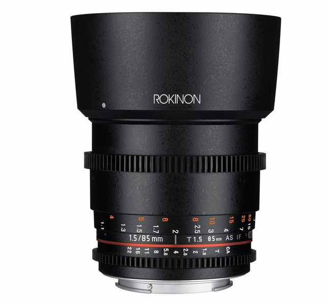 ROKINON Cine DS DS85M-C Telephoto lens Black camera lense