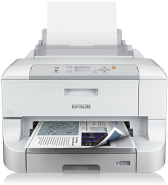 Epson WorkForce Pro WF-8090DW Цвет 4800 x 1200dpi A3+ Wi-Fi Белый струйный принтер