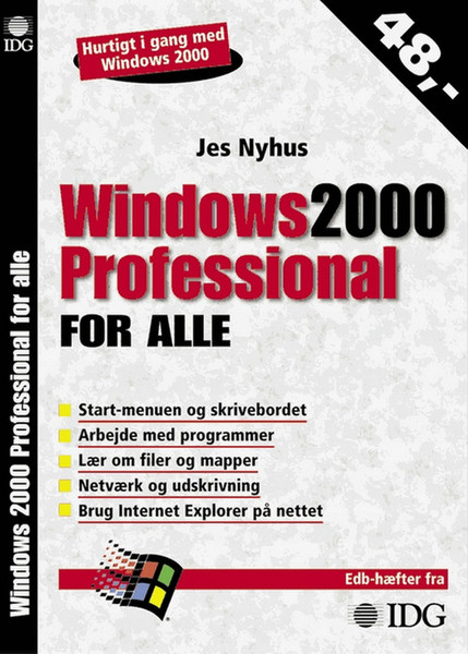 Libris Windows 2000 Professional for alle 72Seiten Software-Handbuch