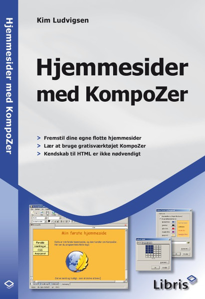 Libris Hjemmesider med KompoZer 80Seiten Software-Handbuch