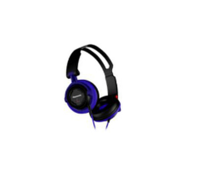 Panasonic RP-DJS150E Ohraufliegend Kopfband Schwarz, Blau
