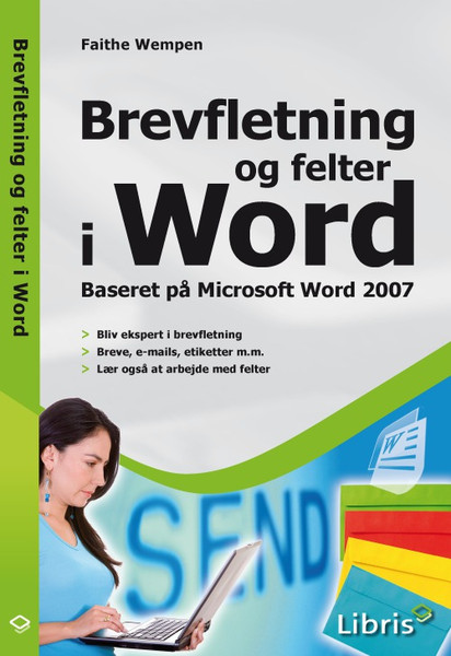 Libris Brevfletning og felter i Word 64pages software manual