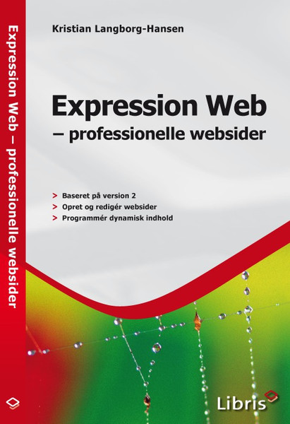 Libris Expression Web - professionelle websider 80Seiten Software-Handbuch