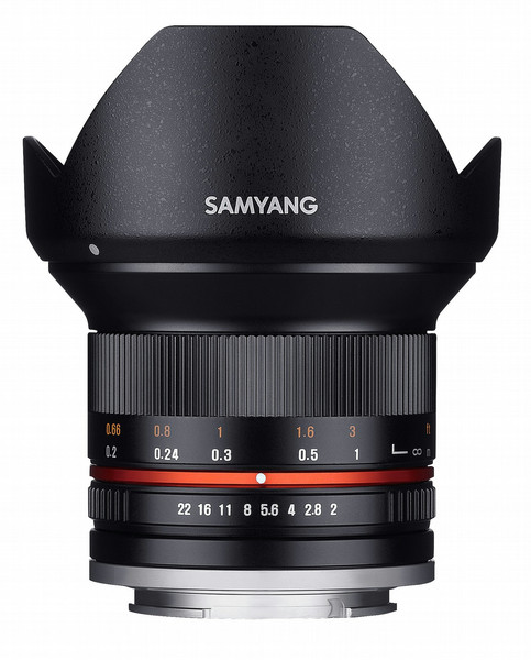 Samyang 12mm F2.0 NCS CS Беззеркальный цифровой фотоаппарат со сменными объективами Super wide lens