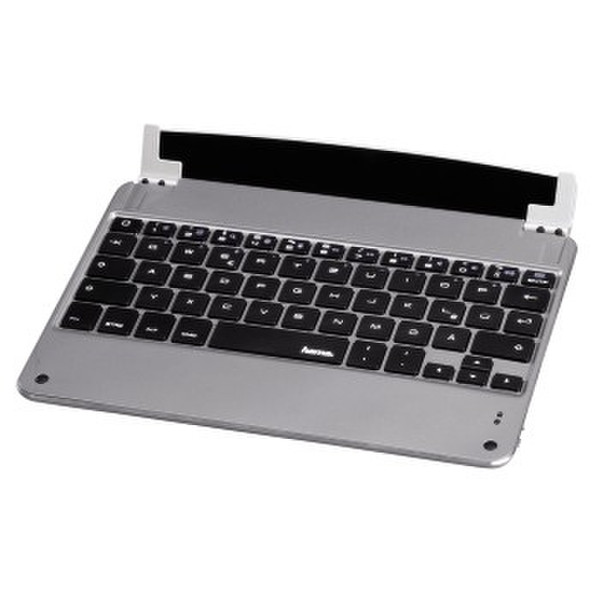 Hama KEY2GO X2100 Air Bluetooth QWERTZ Anthrazit, Silber Tastatur für Mobilgeräte