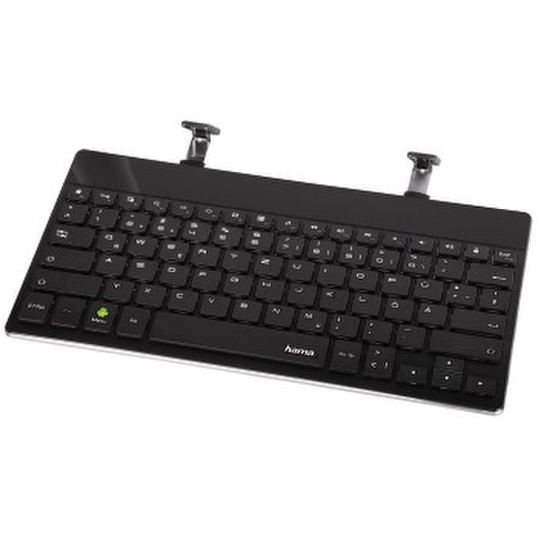 Hama KEY2GO X2000 Bluetooth QWERTZ Черный клавиатура для мобильного устройства