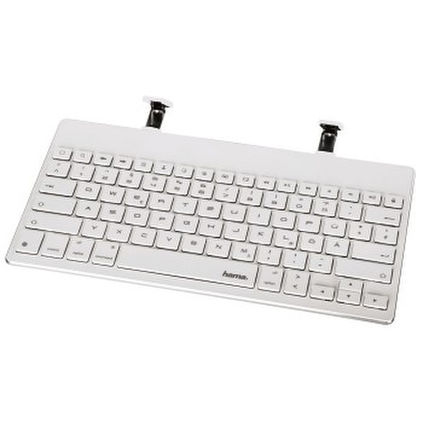 Hama KEY2GO X2000 Bluetooth QWERTZ Белый клавиатура для мобильного устройства