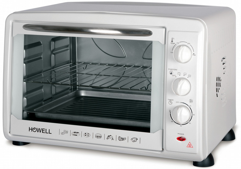 Howell HO.FE3834L Elektro 38l 1600W Weiß Backofen