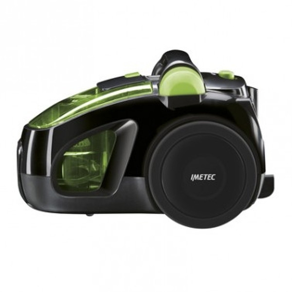 Imetec Eco Extreme Compact Цилиндрический пылесос 1.5л 700Вт A Черный, Зеленый