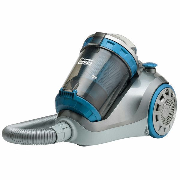 Bestron Ecosenzo Cylinder vacuum 1.5L 1200W A Blue,Silver