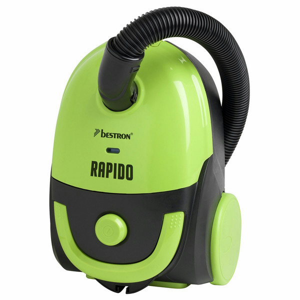 Bestron Rapido Cylinder vacuum 1.3L 1400W D Black,Green