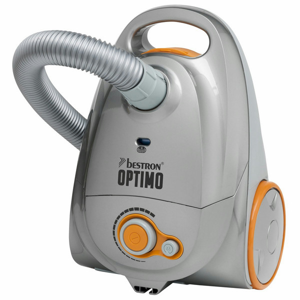 Bestron Optimo Cylinder vacuum 1.3L 1200W B Orange,Silver