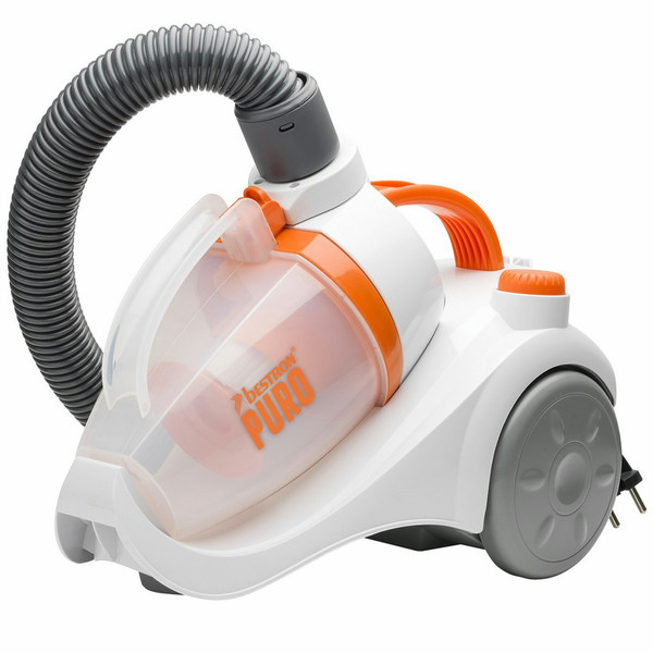 Bestron Puro Cylinder vacuum 1L 1400W D White