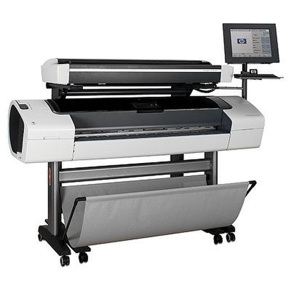 HP Designjet T1120 HD Multifunction Printer Цвет 2400 x 1200dpi А0 (841 x 1189 мм) крупно-форматный принтер