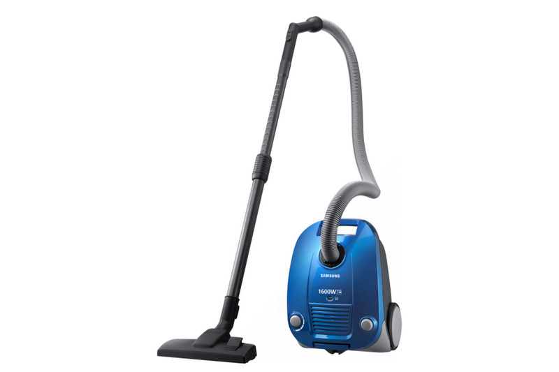 Samsung SC4140 Cylinder vacuum 3L 1600W Black,Blue