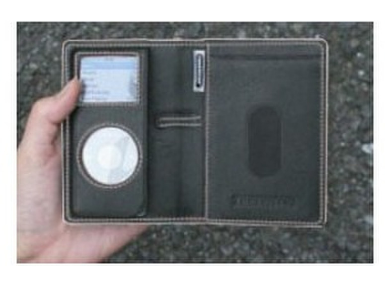 TuneWear 12963 Wallet case Schwarz, Weiß MP3/MP4-Schutzhülle