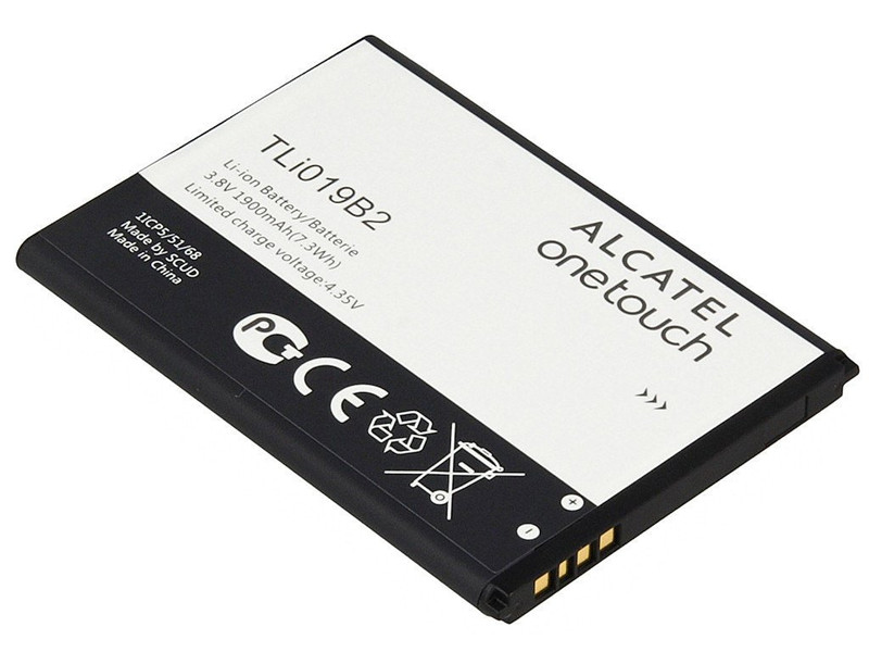 Alcatel Ti019B2 Литий-ионная 1900мА·ч 3.8В аккумуляторная батарея