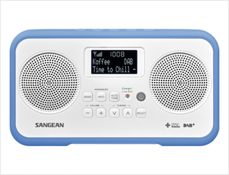 Sangean DPR-77 Цифровой Синий радиоприемник