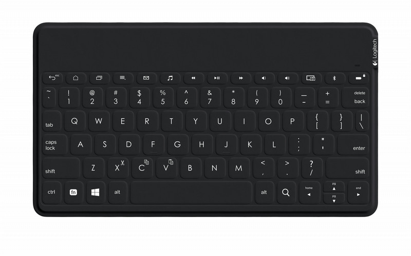 Logitech Keys-To-Go Bluetooth Französisch Schwarz Tastatur für Mobilgeräte