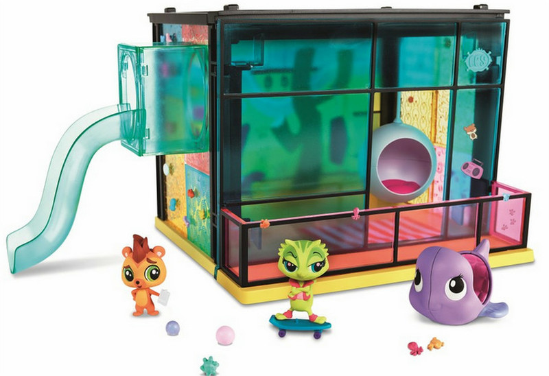 Hasbro Littlest PetShop - Games room + 2 PetShops