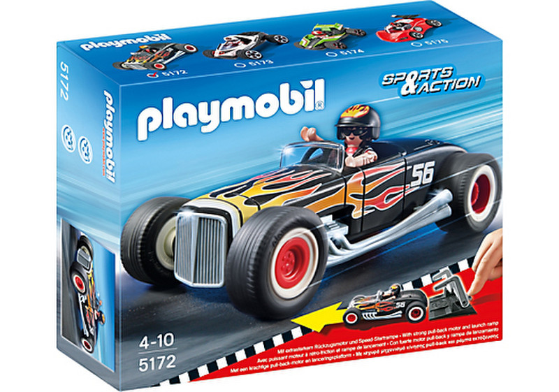 Playmobil Sports & Action Heat Racer toy vehicle