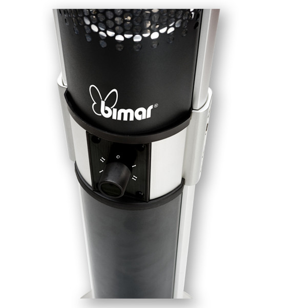 Bimar SE2010.EU Floor 1600W Black Quartz electric space heater