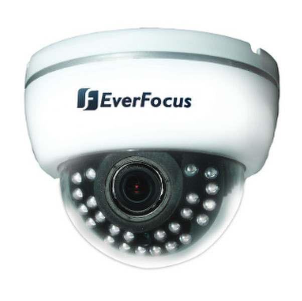 EverFocus ED640 CCTV security camera Для помещений Dome Белый камера видеонаблюдения