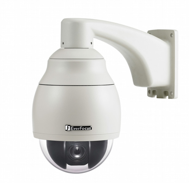 EverFocus EPTZ3602 CCTV security camera Вне помещения Dome Белый камера видеонаблюдения