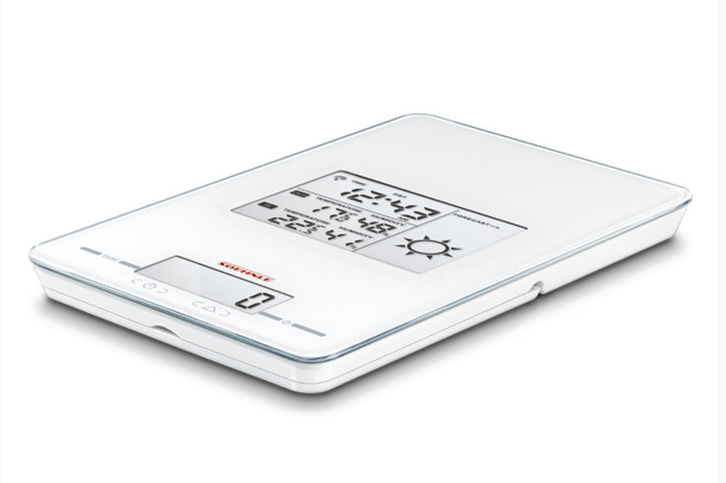 Soehnle 66223 1 Rectangle Electronic kitchen scale White