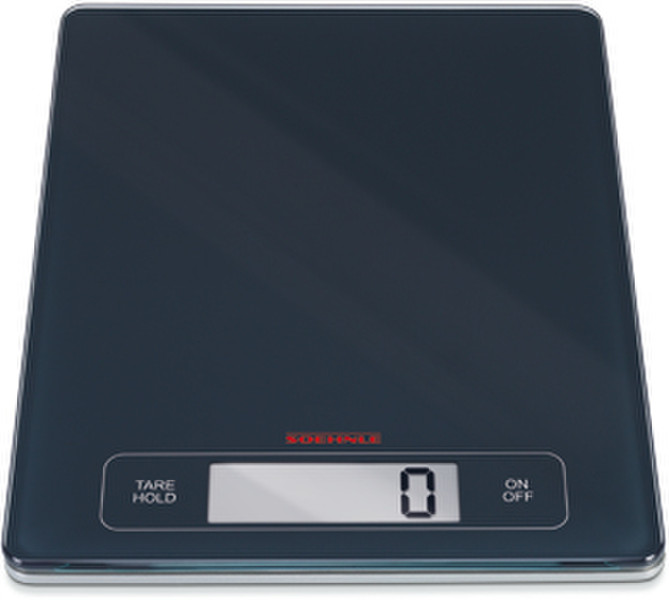 Soehnle 67080 9 Electronic kitchen scale Schwarz, Silber Küchenwaage