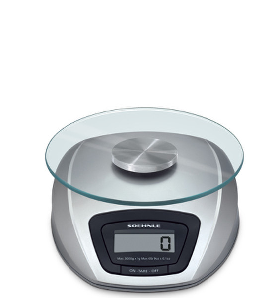 Soehnle 65840 1 Electronic kitchen scale Silver