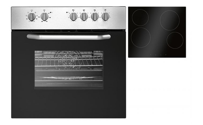 Bomann EHBC 546 IX Built-in Induction hob A Black,Stainless steel