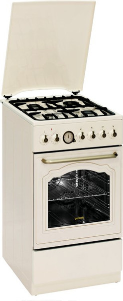 Gorenje K57CLI1 Freestanding Gas hob A Ivory