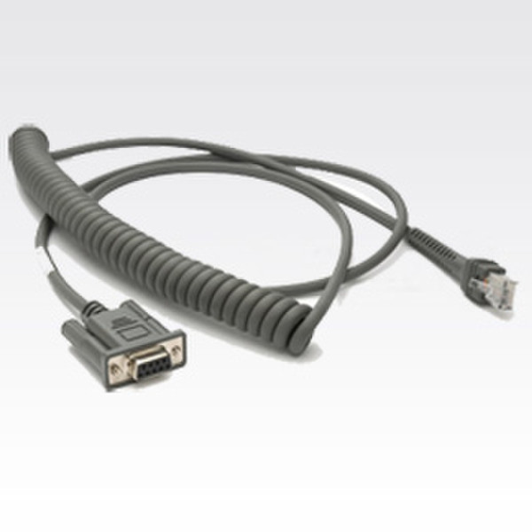 Zebra RS232 Cable 2.7m Grau Signalkabel
