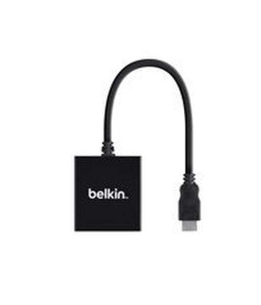 Belkin F2CD066 HDMI DisplayPort Schwarz Videokabel-Adapter