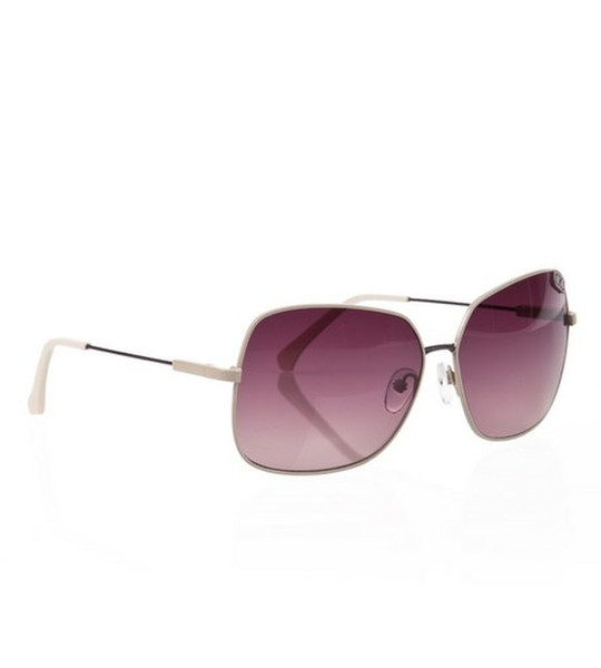 Calvin Klein CK 107S 102 60 Frauen Quadratisch Mode Sonnenbrille