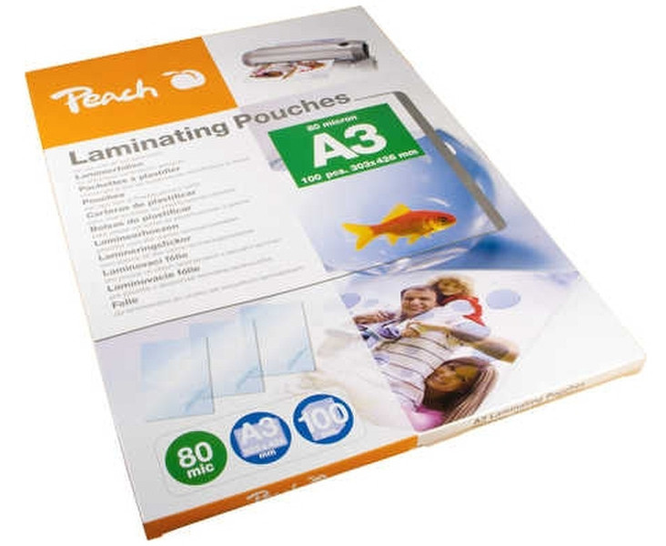 Peach PP580-01 100pc(s) laminator pouch