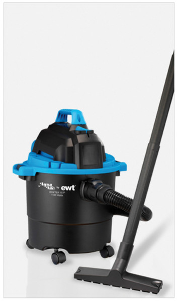 AquaVac Boxter 15 P Drum vacuum cleaner 15L 1100W Black,Blue