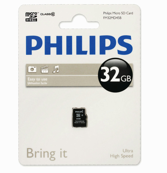 Philips Карты памяти Micro SD FM64MD45B/97