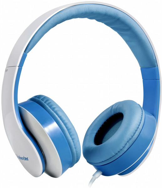 Defender Accord-168 Binaural Kopfband Blau, Weiß